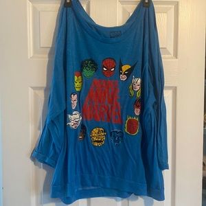 Marvel Comics Woman’s 3X long sleeve t-shirt